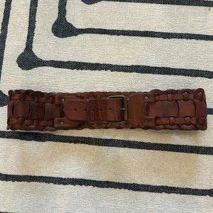 Leather belt made in Morocco (boutique)
